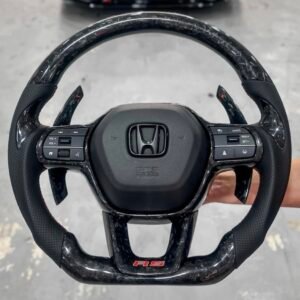 Honda 2022+ Civic FE / FL5 / 2023+ Accord Carbon Fiber Steering Wheel