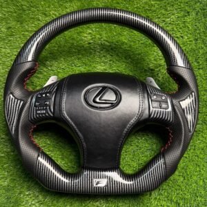 Lexus IS250 IS350 IS-F Carbon Fiber Steering Wheel 2006- 2013 | Flat Bottom